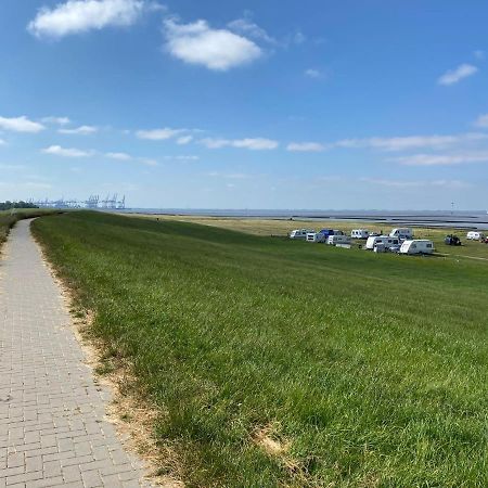 Ferienhaus Wieden Am Deich Wurster Nordseekuste Eksteriør billede