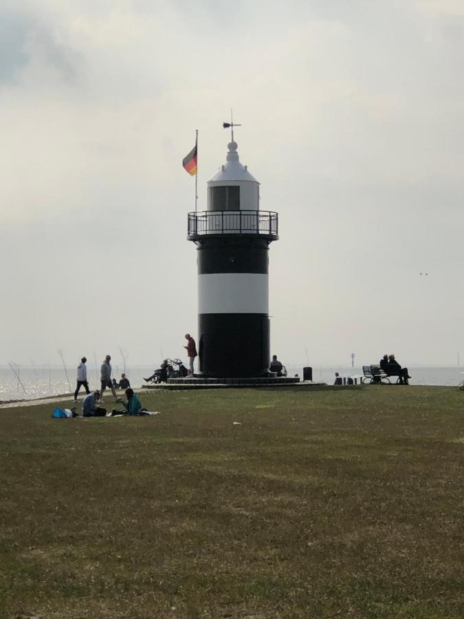 Ferienhaus Wieden Am Deich Wurster Nordseekuste Eksteriør billede